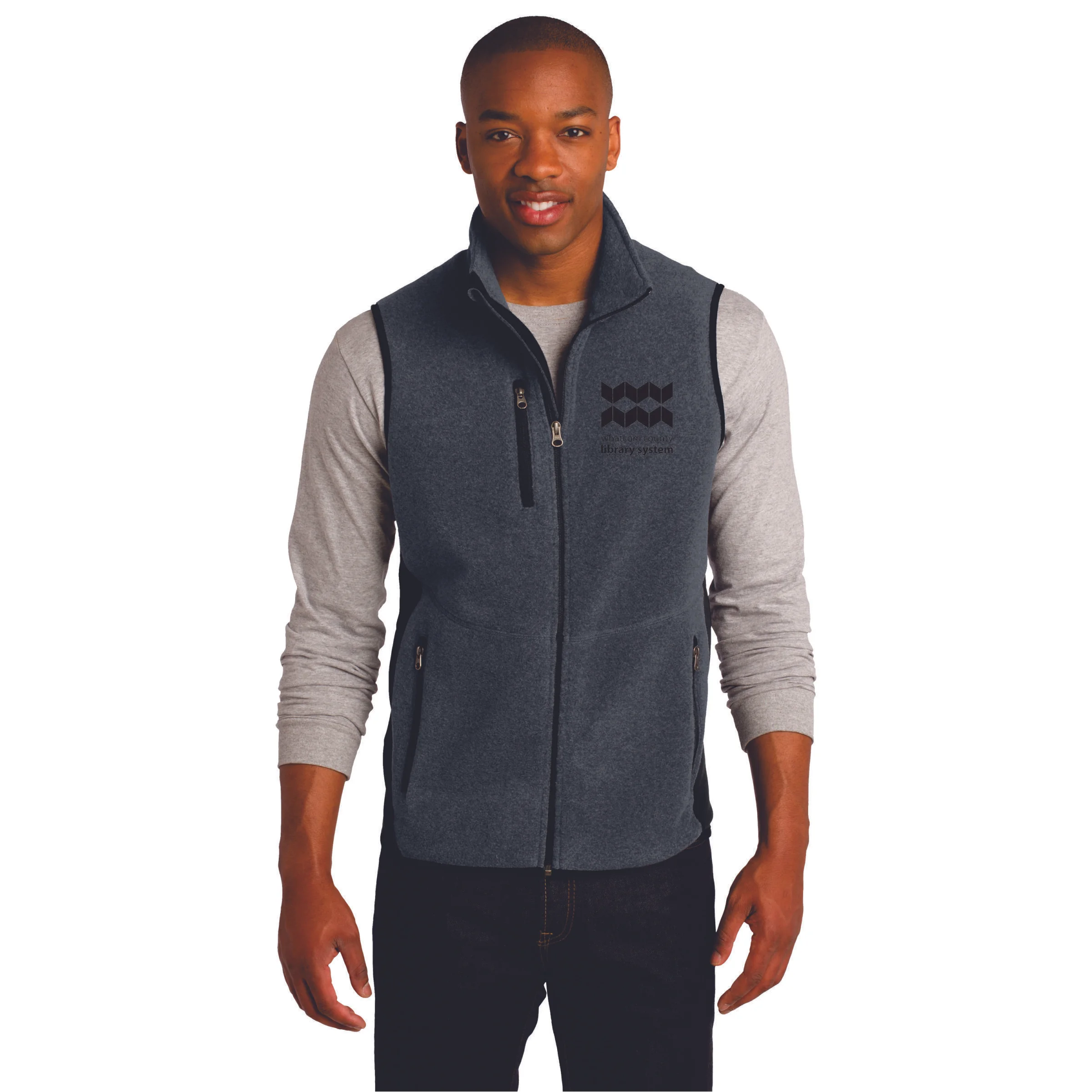 WCLS Port Authority® R-Tek® Pro Fleece Full-Zip Vest — Hats Off